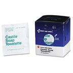 First Aid Only, Inc FAE4004 Castile Soap Towelettes, 10/Box (FAOFAE4004)