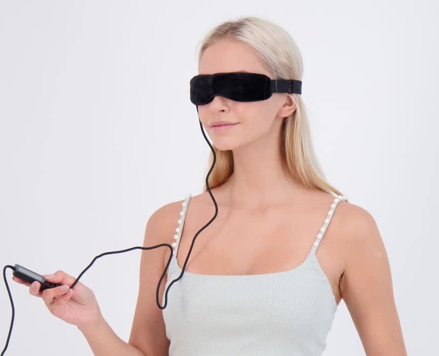FEATURED ON CNN - WIZARD RESEARCH - ELECTRIC HEATED DRY EYE MASK - WARM EYE COMPRESS FOR STYES - EXPERIENCE SOOTHING RELIEF FOR