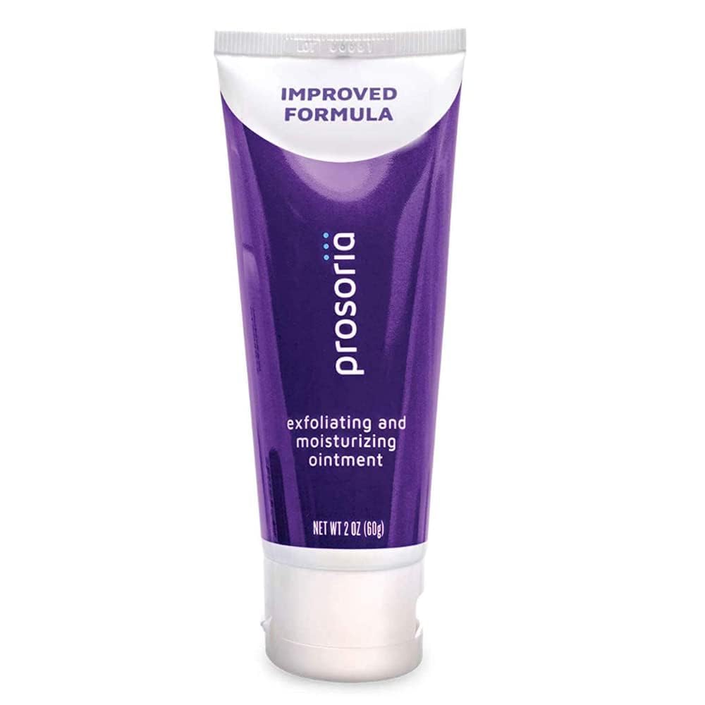 Psoriasis Exfoliating & Moisturizing Ointment - 2oz | Psoriasis Care to Restore Dry, Rough, Cracked or Scaling Skin - Shea Butte