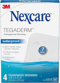 Nexcare Tegaderm Transparent Dressings 4 Inches X 4 4 Inches
