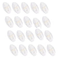 EXCEART 20Pcs Catheter Stabilization Device Legband Holder Sticker Catheter Tube Holder Perspiration Holes Legband Holder Urine 
