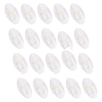 EXCEART 20Pcs Catheter Stabilization Device Legband Holder Sticker Catheter Tube Holder Perspiration Holes Legband Holder Urine 