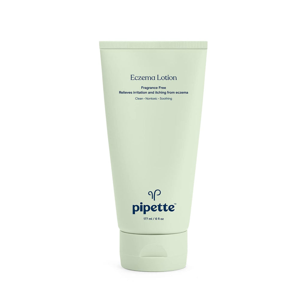 Pipette Eczema Lotion - Relieves Irritation, Keeps Dry, Itchy Skin Calm, Smooths and Deeply Moisturizes Sensitive Skin, Fragranc