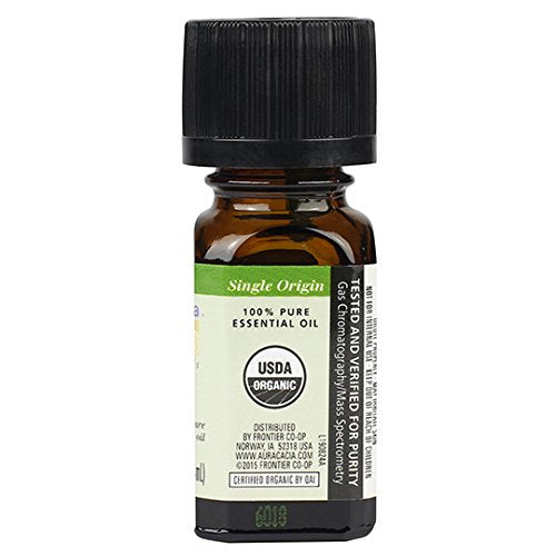 Aura Cacia Aromatherapy 100% Organic Essential Oil, Oregano - 0.25 Oz (Packaging may vary)
