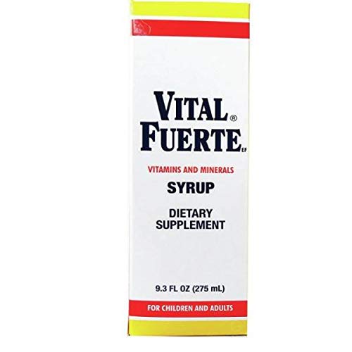 Vital Fuerte, Vitamins, and Minerals, Antioxidant, Dietary Supplement to Support a Healthy Lifestyle for Children and Adults, Sy