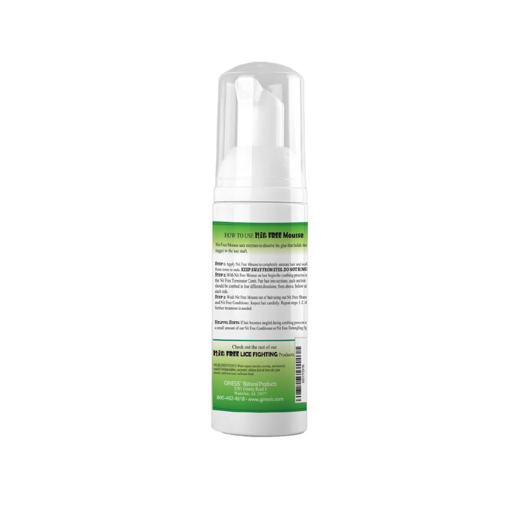 Nit Free Lice and Nit Eliminating Mousse and Nit Glue Dissolver (8-Ounce)