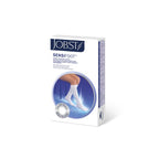 JOBST SensiFoot Diabetic Compression Socks 8-15 mmHg Crew Closed Toe White Large