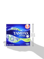 Tampax Pearl Super Unscnt Size 36ct Tampax Pearl Super Unscnted 36ct