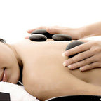 Zabrina 4 Pcs Personal Large Massage Stone Set Basalt Hot Rocks Stones, 2.75 in* 3.54 in