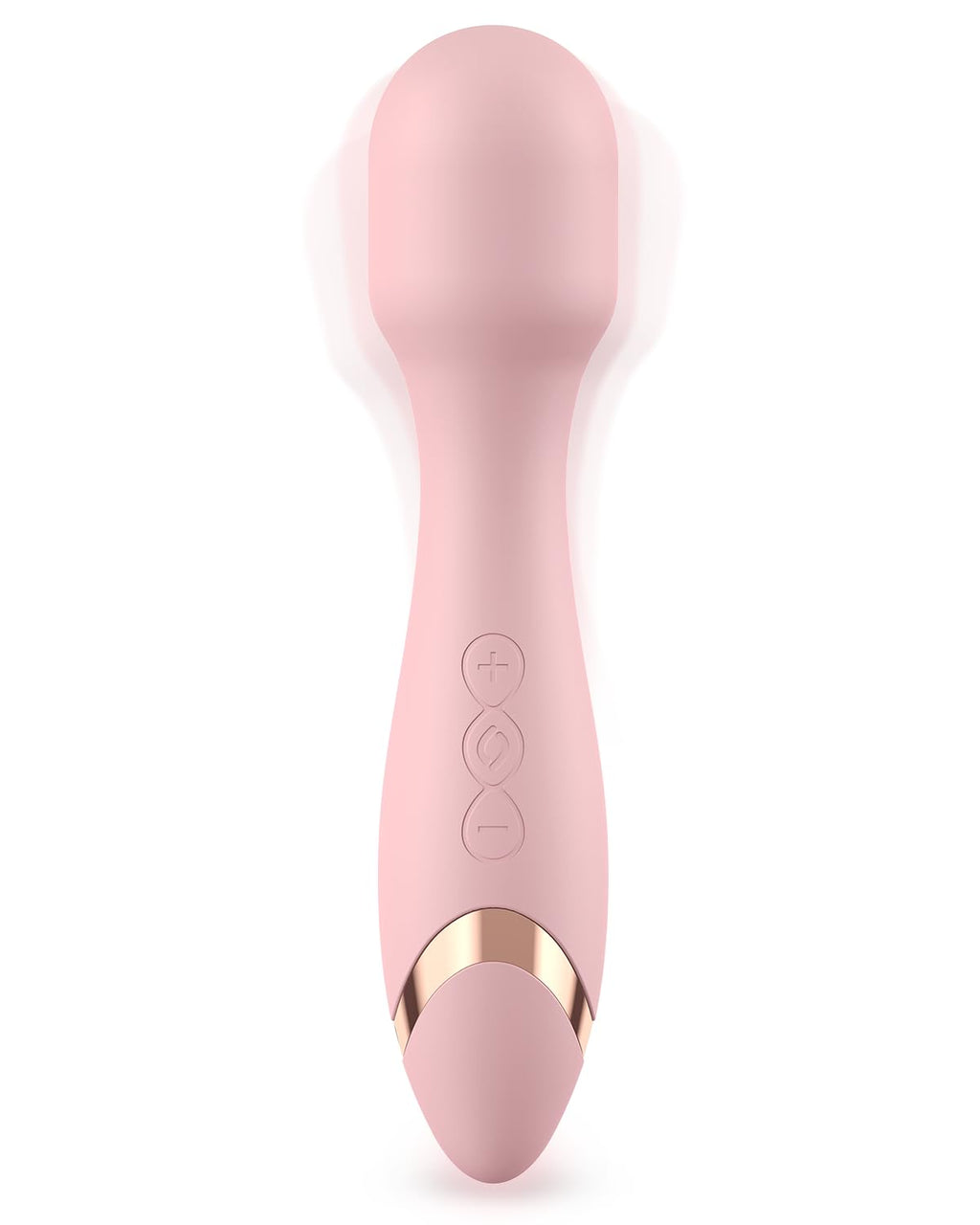 PinkScrew Home Massager, Handheld Electric Powerful Rechargeable Waterproof Neck Muscle Mini Massager (Pink)