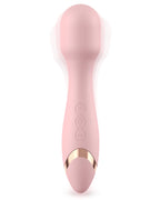 PinkScrew Home Massager, Handheld Electric Powerful Rechargeable Waterproof Neck Muscle Mini Massager (Pink)