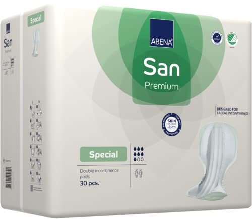 Abena San SPECIAL - Specifically Designed For Fecal Incontinence, 120 Count