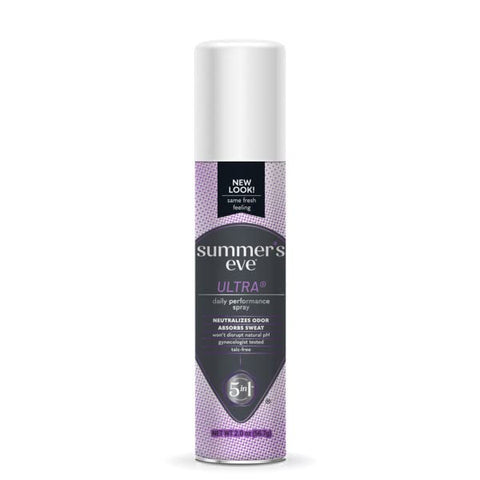 Summer's Eve Ultra Daily Active Feminine Spray, pH balanced, 2 oz. (Pack of 12)