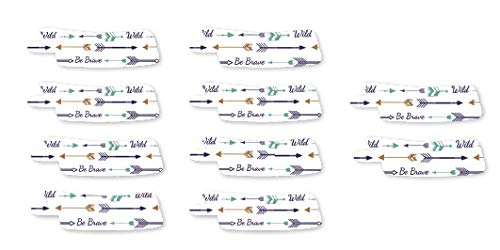 Nasogastric or Oxygen Tube precut Adhesive Tape be Brave x 10 Pack. (Right Side)
