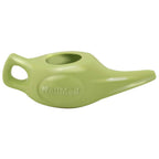 NeilMed Classic Porcelain Neti Pot Green with 30 Premixed Packets