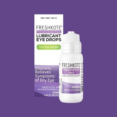 Refined Sparkler Solutions Freshkote Eye Drops -Dry Eye Relief