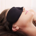 Jenico World Blind Sleeping Eye Mask Slip Night Sleep Eye Black 3D Cotton Cover Super Soft & Smooth Travel Masks For Men Women G