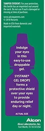 Systane Lubricant Eye Gel Drops 10 ml, 3 Count