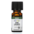 Aura Cacia Certified Organic Pure Spike Lavender Essential Oil | 0.25 fl. oz. | Lavandula latifolia