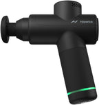 Hyperice Hypervolt Go 2 - Black - Featuring Quiet Glide Technology - Handheld Percussion Massage Gun - 3 Speeds, 2 Interchangeab