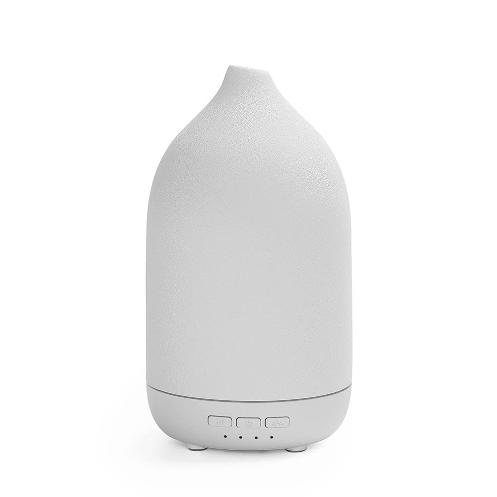 Essential Oil Diffusers, Aromatherapy Diffuser for Essential Oils, 100ml Oil Diffusers for Large Room - 5 Timers, Warm Ambient L