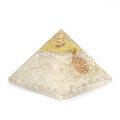 Original Clear Quartz Pyramid  Crystal White Pyramid For Reiki Healing, Mental Clarity, Spiritual Energies, Boosting Memory Pow