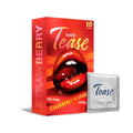 Kindly Tease Ultra Thin Strawberry Flavour Condoms For Men, Pack Of 10 Extra Sensitive,0.05 Mm Thin For Skin Like Feel, Paraben