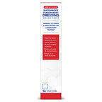 All Health Clear Waterproof Transparent Dressing Wound Cover, 2.36 in X 2.75 in, 16 Count