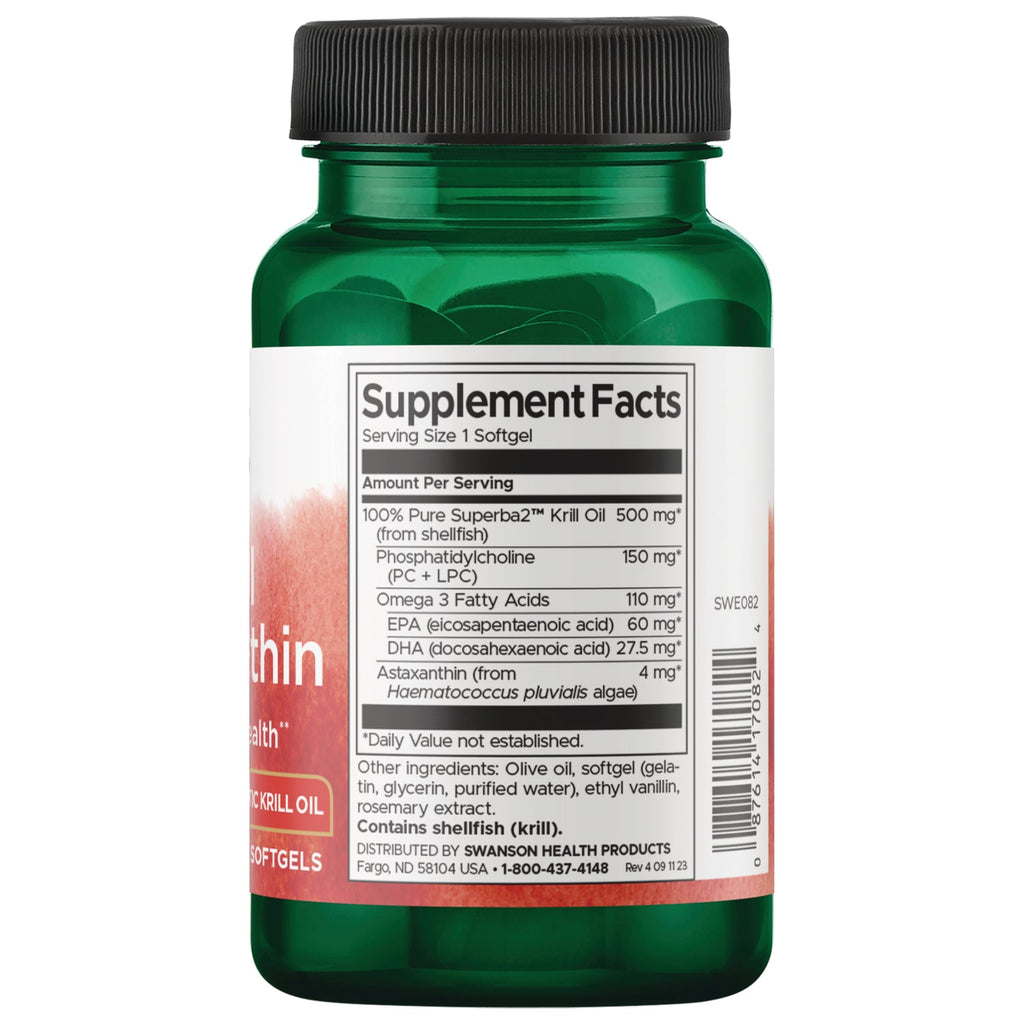 Krill Oil & Astaxanthin