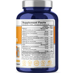 NusaPure Daily Multivitamin with Vegetable Magnesium Stearate - Suitable for Vegetarian/Vegan, Non-GMO - 60 Tablets