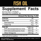 5% Nutrition Core Fish Oil - 120 Softgels