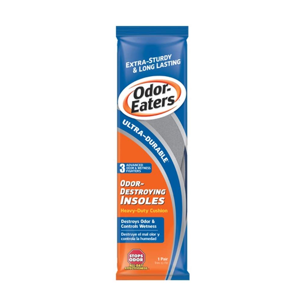 Odor-Eaters Ultra-Durable, Heavy Duty Cushion Insoles, 2 Pairs