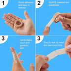 Rose Romee 8 Rolls Nose Tape for Rhinoplasty Shaping, Micropore Tape, Paper Tape Medical, Flexible Surgical Bandages, Self Adhes