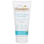 Waxelene Multipurpose Ointment Large Tube, Organic Aerated Balm the Petroleum Jelly Alternative Soothing Botanical Eczema Dry Sk