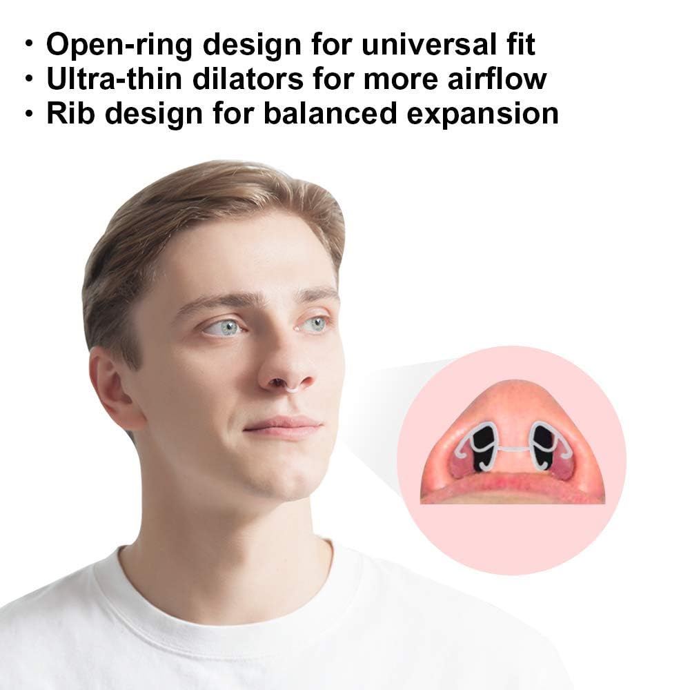 WoodyKnows Ultra-Thin Nasal Dilators (S 3 Pack)