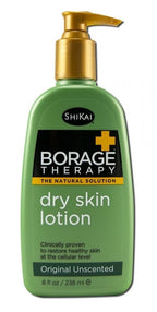 Shikai: Borage Dry Skin Therapy, Original Lotion 8 oz (3 pack)