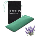Lotus Lavender Eye Pillow with Flaxseed - Weighted Aromatherapy Mask for Meditation, Yoga & Relaxation - Spa Gift for Women & Me