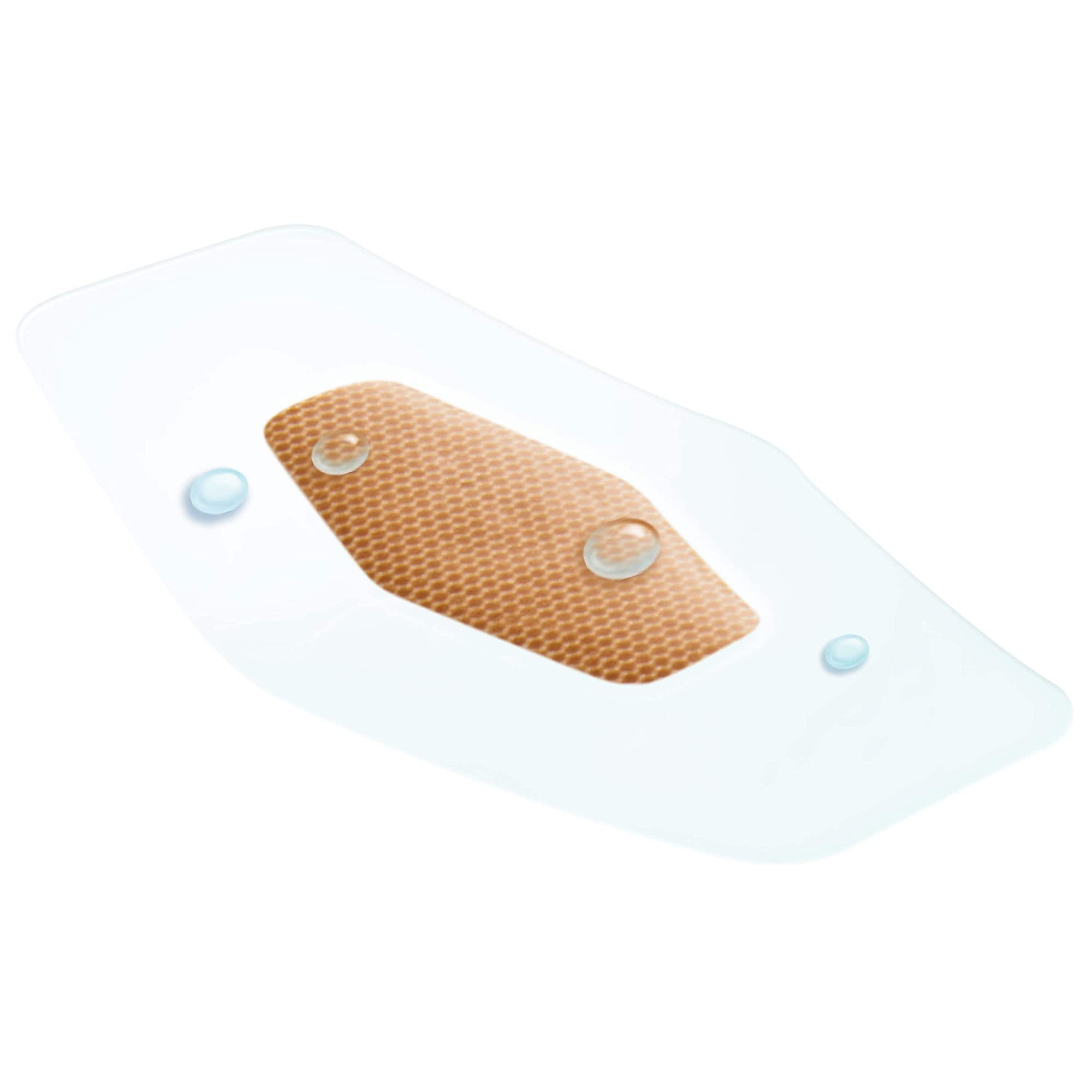3M Waterproof Bandages, 1-1/16x2-1/4, Clear (MMM58620PB) Category: Bandages and Dressings - 20 ct