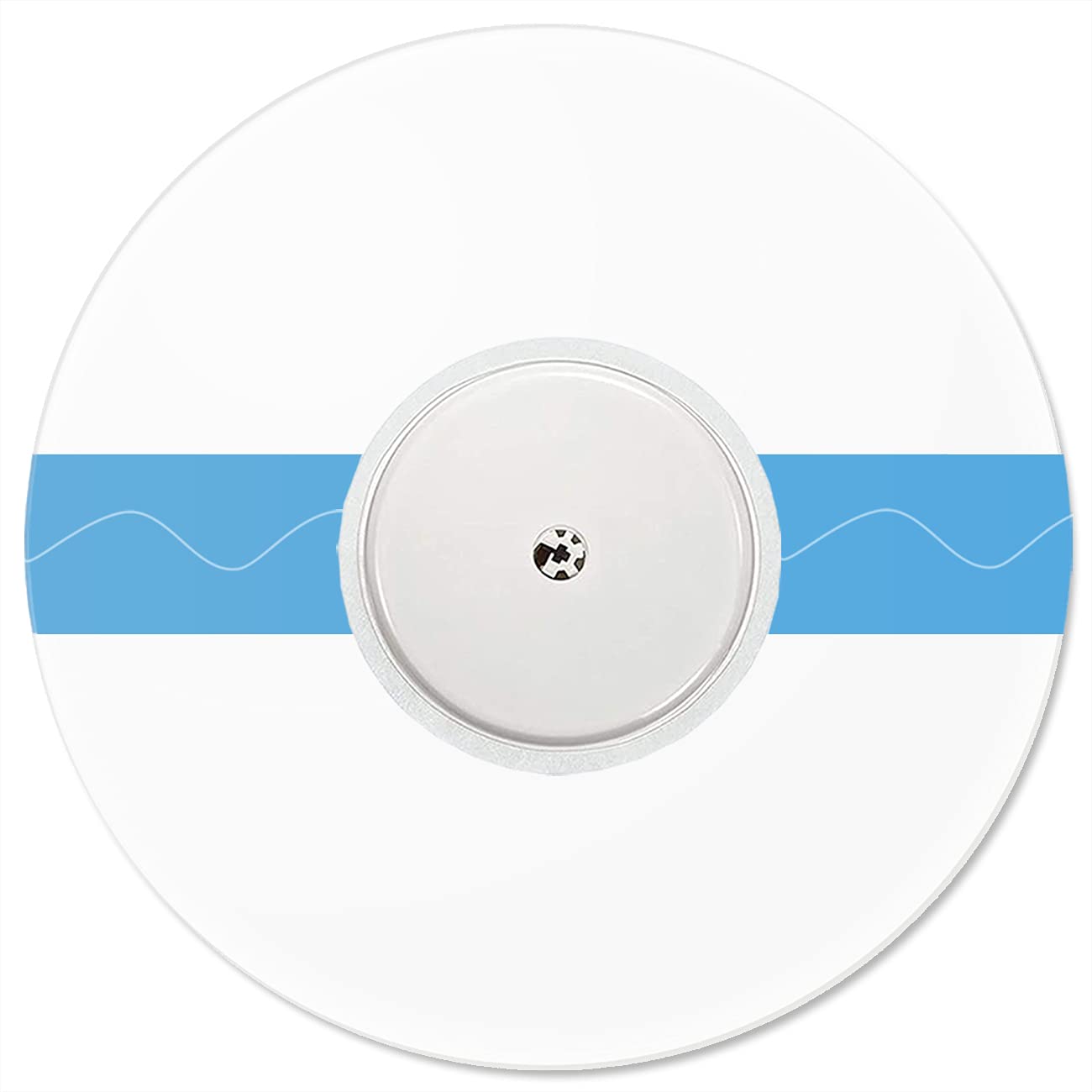 Sensor Covers for Libre 1/2, 55 Pack Waterproof Adhesive Patches,Transparent Tape Long Lasting-Without Hole-HECHUAN