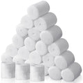 Treela 24 Rolls Cast Padding Individual Pack Undercast Padding Roll Wrap Bandage with Plaster Soft Cloth for Halloween Wrap Band