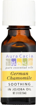 Aura Cacia Prec Ess Oil Grmn Chamo Jojoba