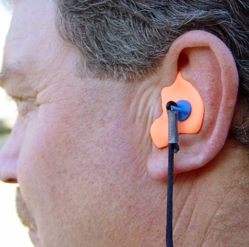 Radians CEP001-O CEP001-0 Custom Molded Earplugs, Orange