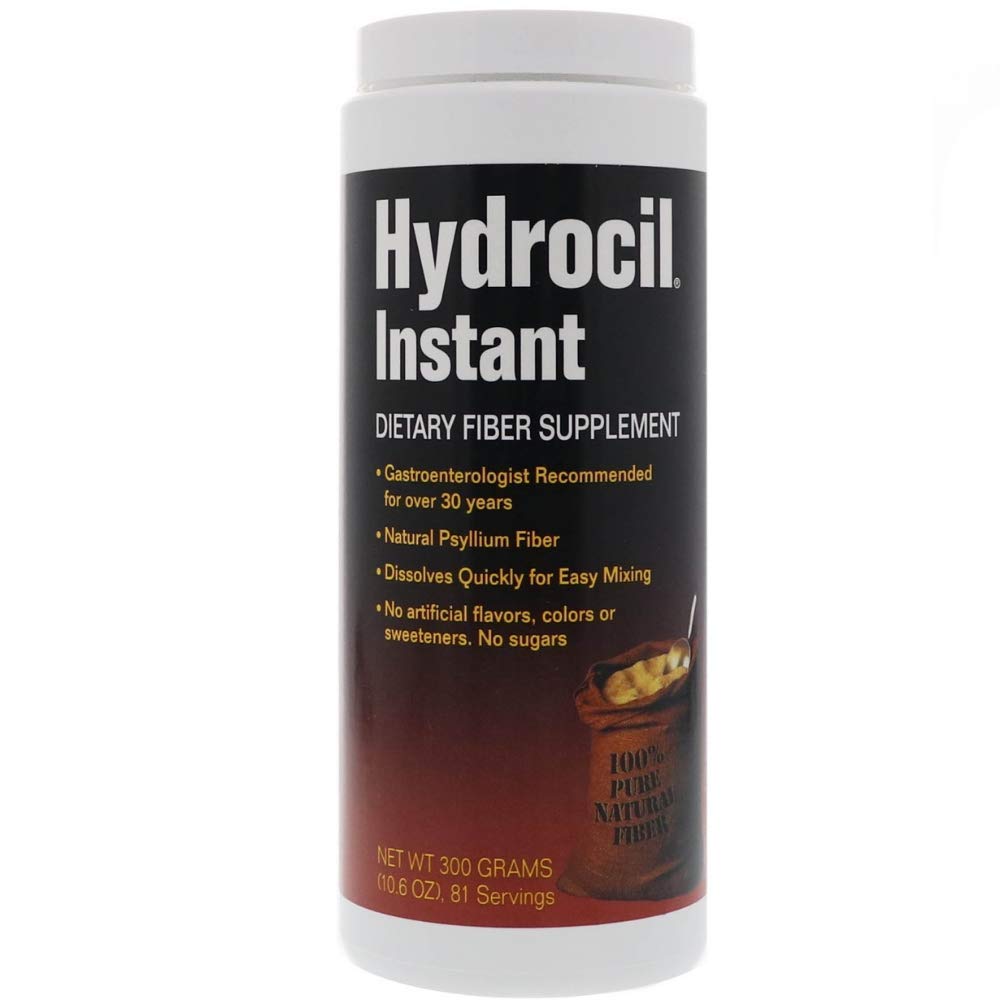 Hydrocil Dietary Fiber Supplement 10.6 Ounce, Dietary Fiber Supplement, Dissolves Instantly, No Sugar No Artificial Flavors No A