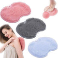 AROAMI 2PACK Shower Foot & Back Scrubber Mat with Suction Cups  WallMounted Silicone Exfoliating Foot Brush & Back Washer for 