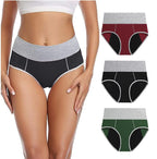 Leakproof Incontinence Underwear for Women, Washable Reusable Cotton Briefs with Heavy Absorbency 50-200ml, Bladder Control Pant