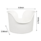 Ear Wash Basin - Compatible with Doctor Easy (TM) Elephant, Rhino and Wax-Rx (TM) Ear Wash Systems