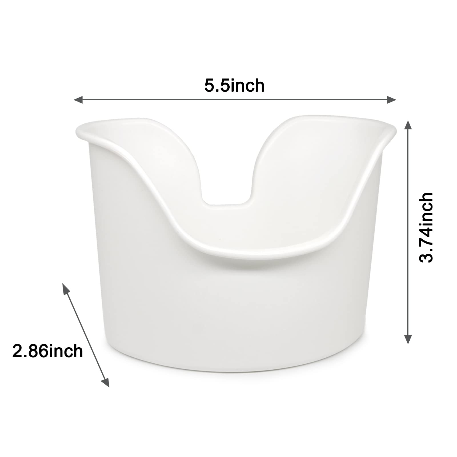 Ear Wash Basin - Compatible with Doctor Easy (TM) Elephant, Rhino and Wax-Rx (TM) Ear Wash Systems