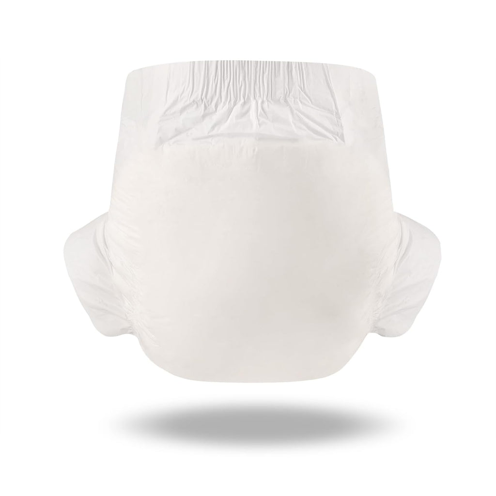 CutiePlusU Disposable Adult Diaper Heavy Absorption Dry Surface Adult Diapers All Night- White 10 Pieces