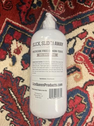 Slick, Slide, & Away - Dimethicone Lice Treatment and Prevention - Gentle, Non-Irritating Formula for All Hair Types