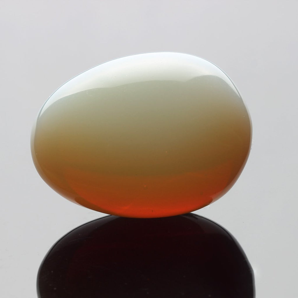 Opal Opalite 40 * 30mm Eggs with Wood Stand Stone Carved Natural Gemstone Bell Chakra Healing Crystal Reiki Crafts
